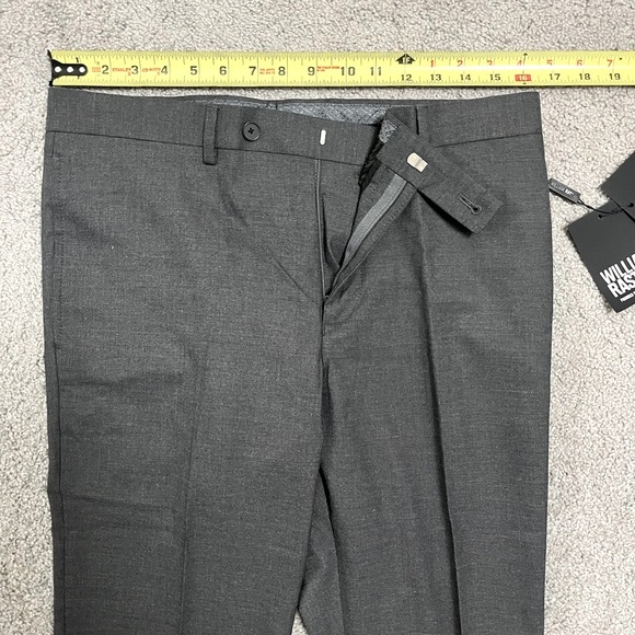 38S 2Pc Suit Men's Grey William Rast Blazer & Pants - Picture 10 of 13